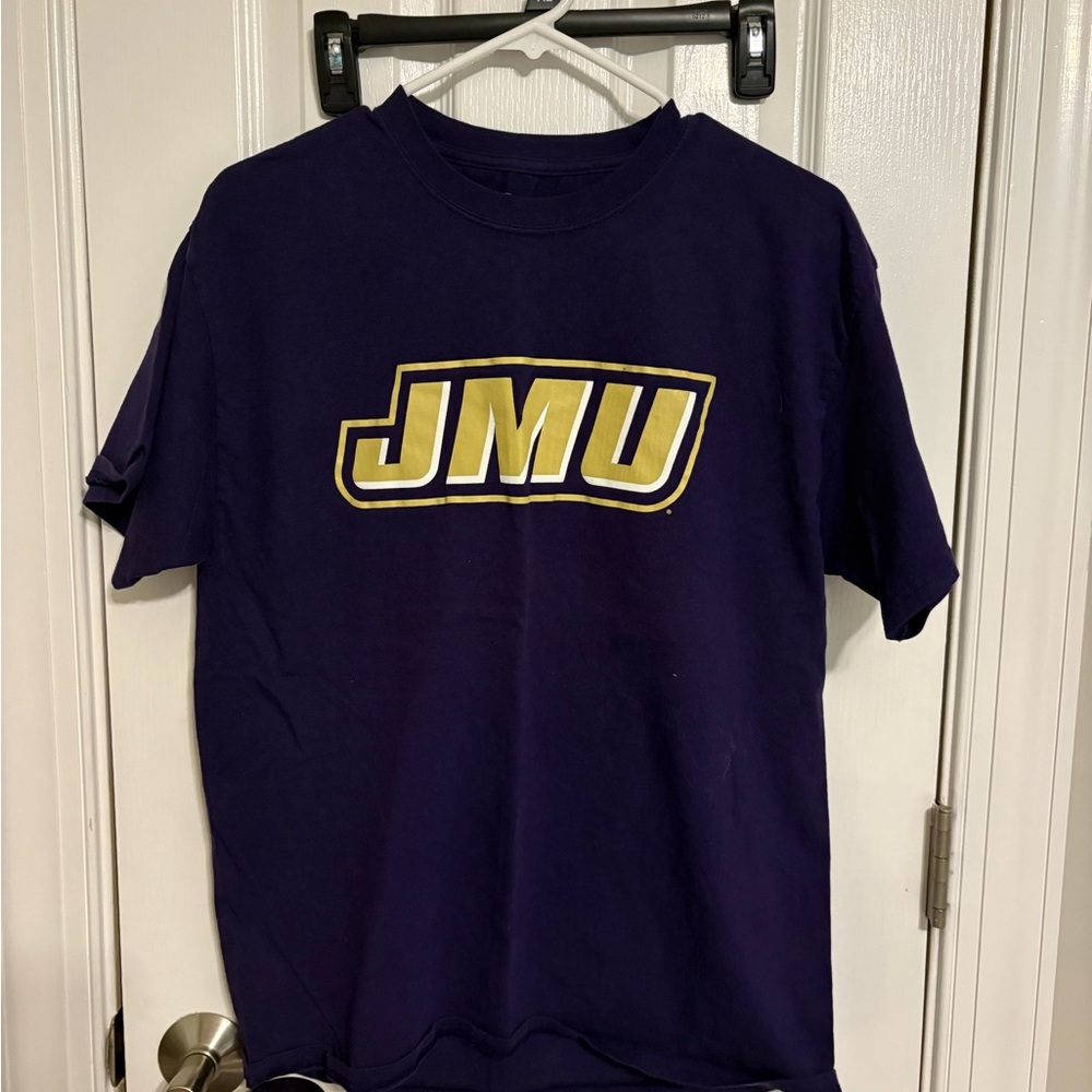 Champion Purple and Gold JMU Tee